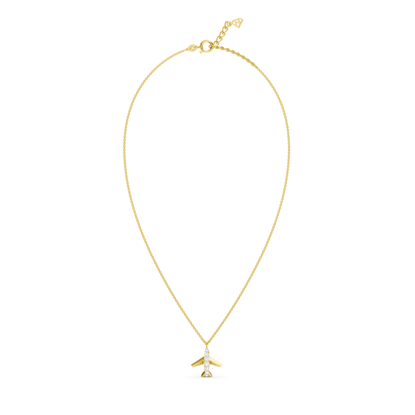 Airplane Necklace