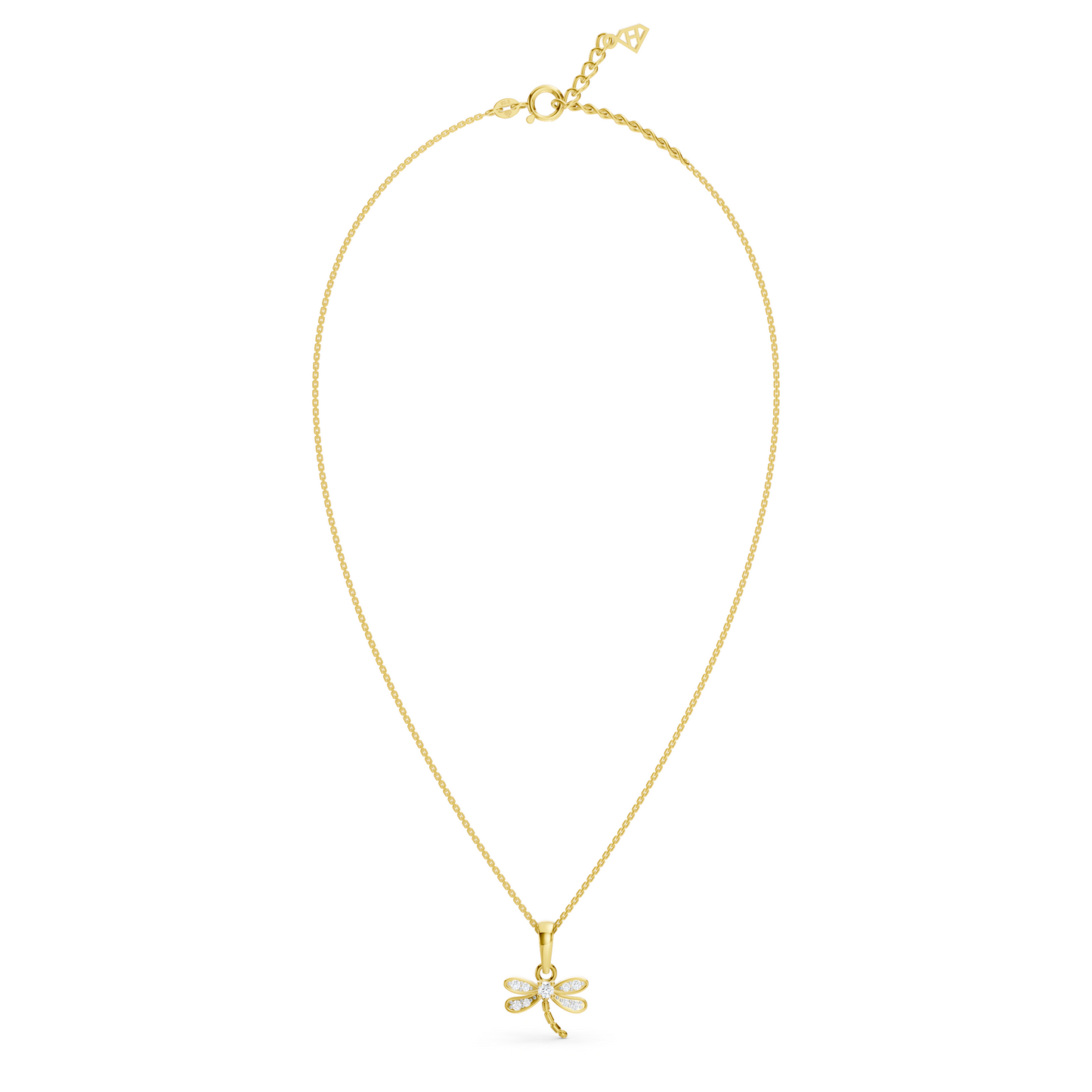 Dainty Dragonfly necklace