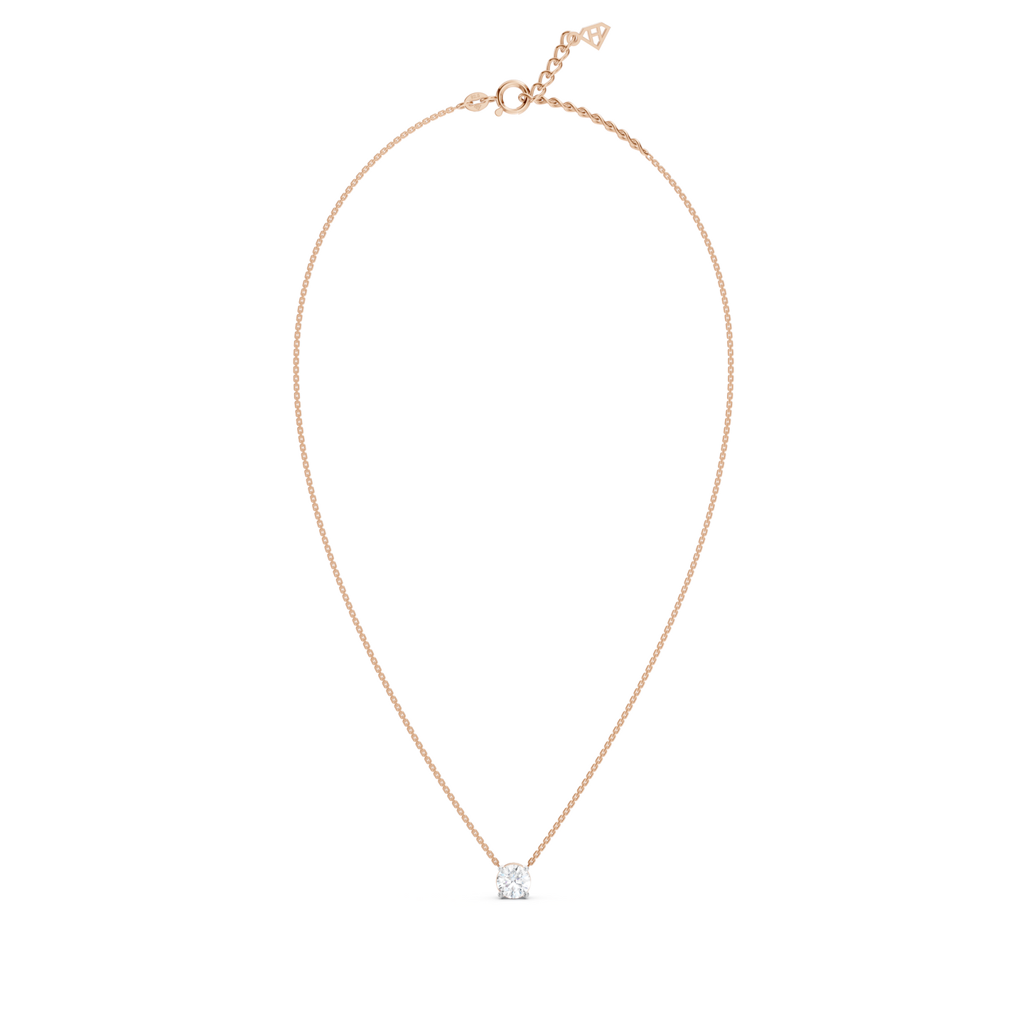 Dainty Solitaire Necklace