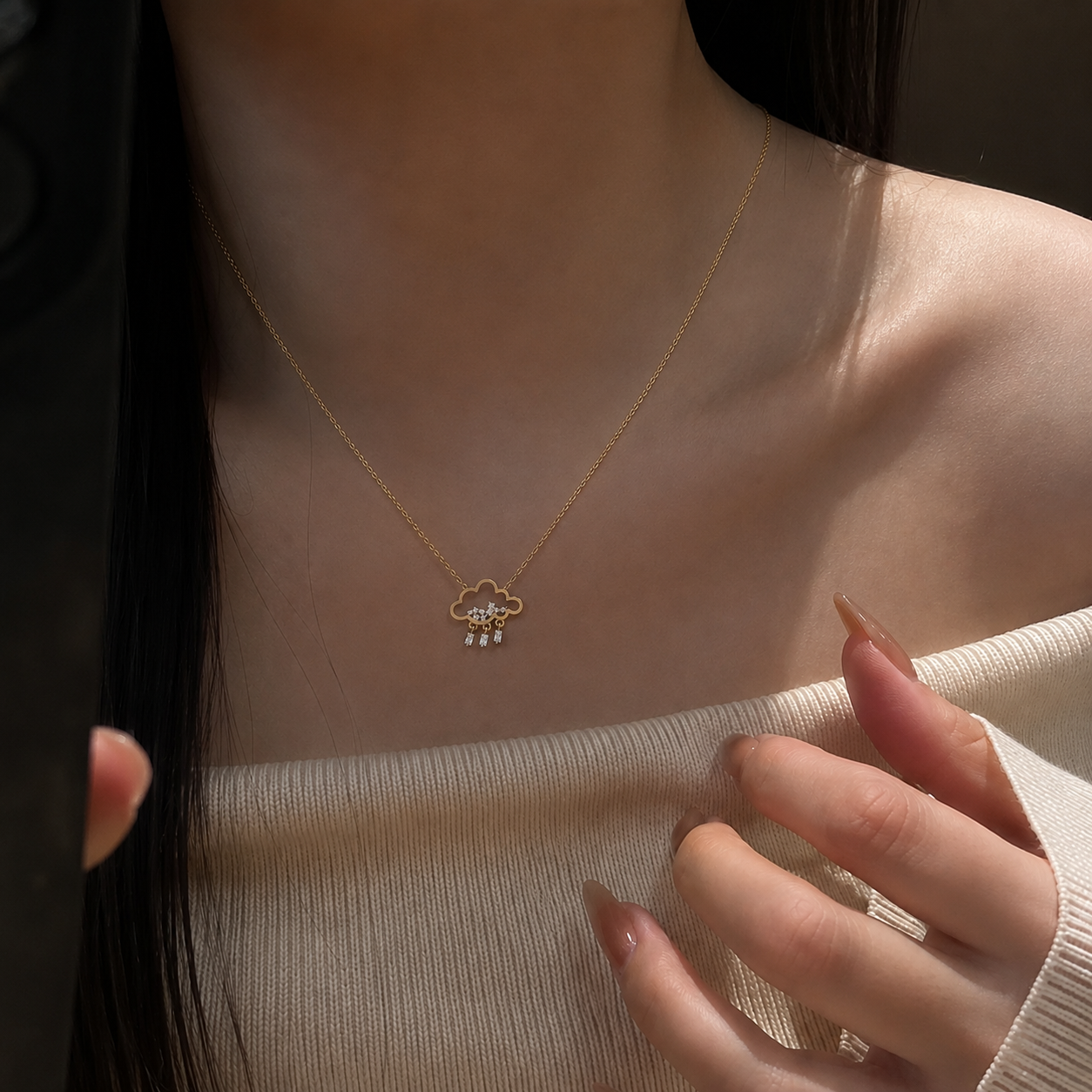 Collier Nuages