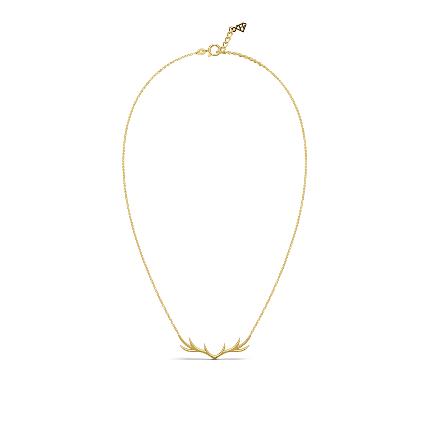 Solid Antler Necklace