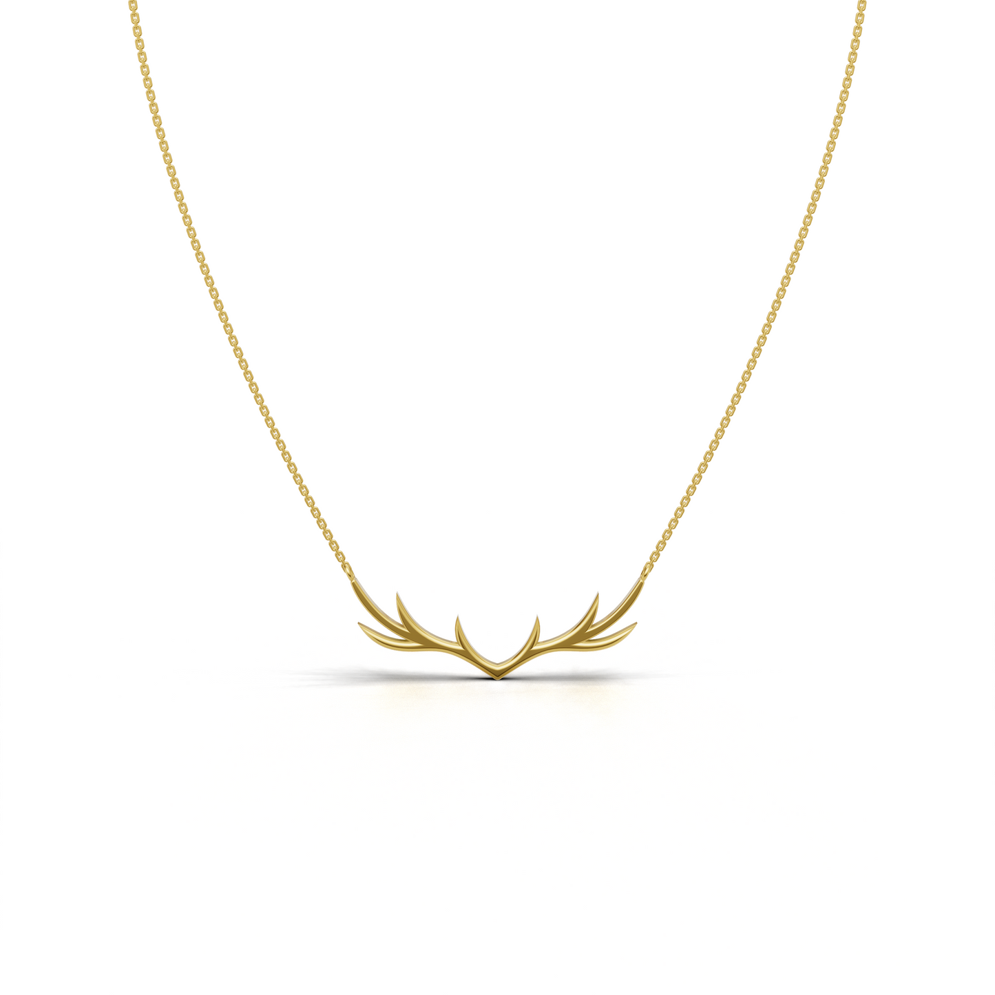 Solid Antler Necklace