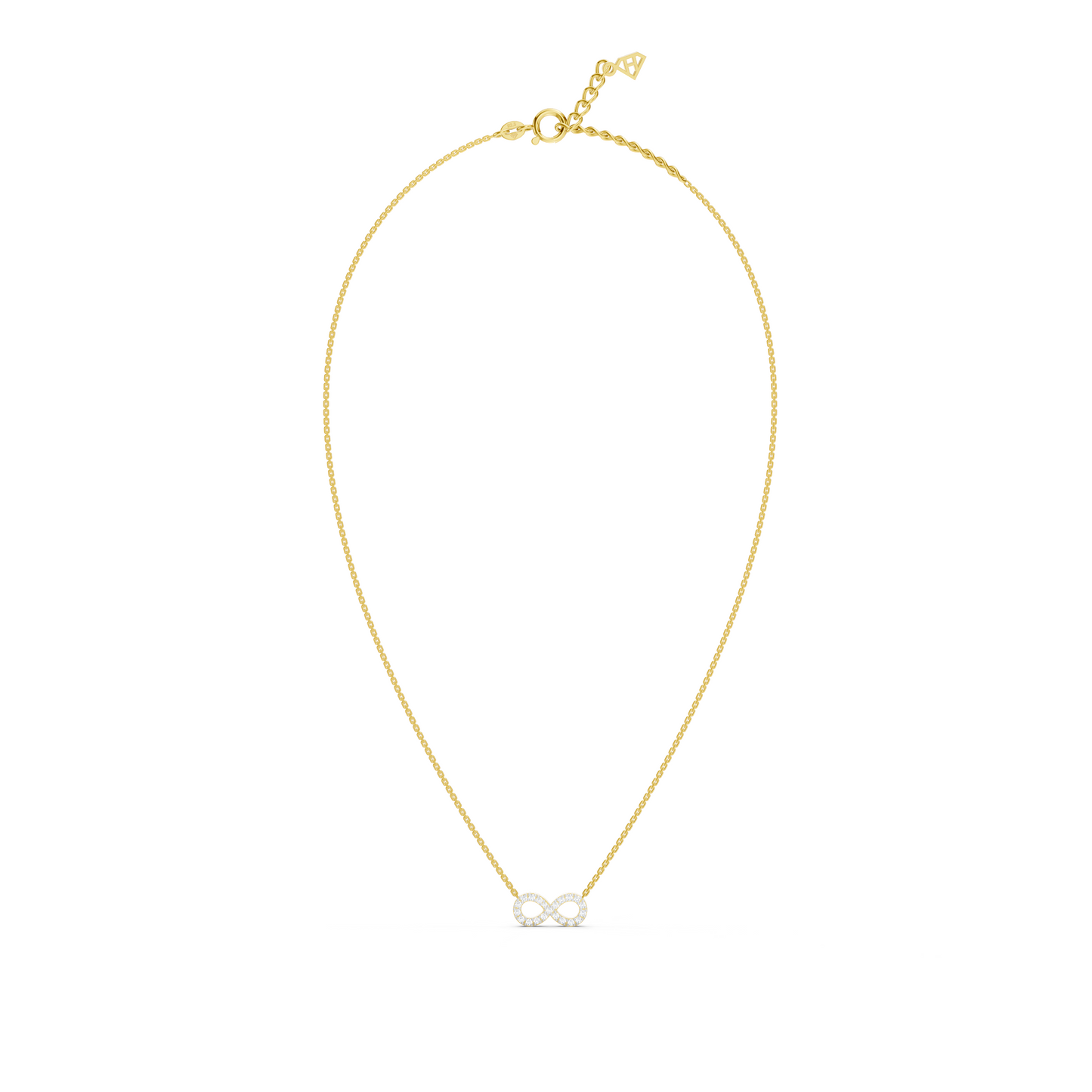 Mini collier infini