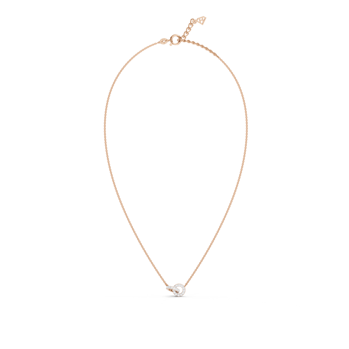 Mini Rings Hooked necklace
