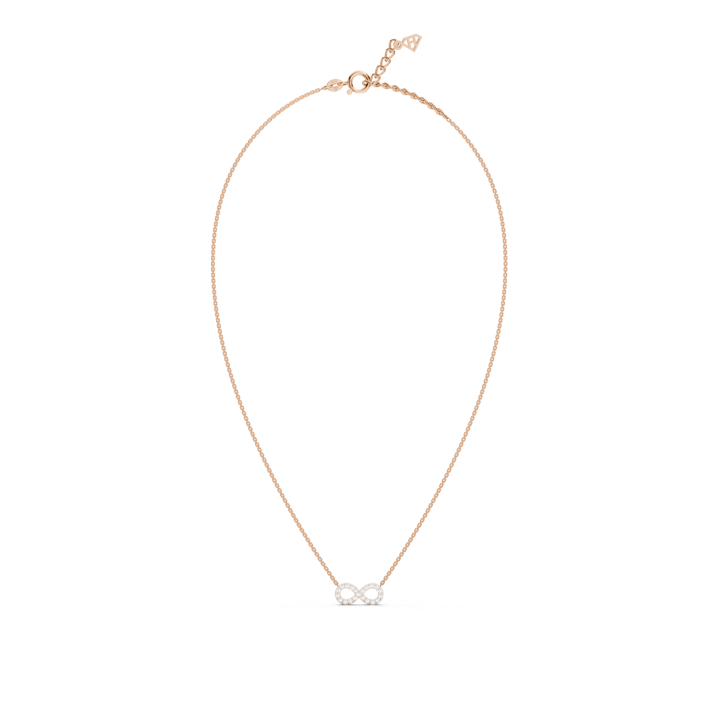 Mini collier infini
