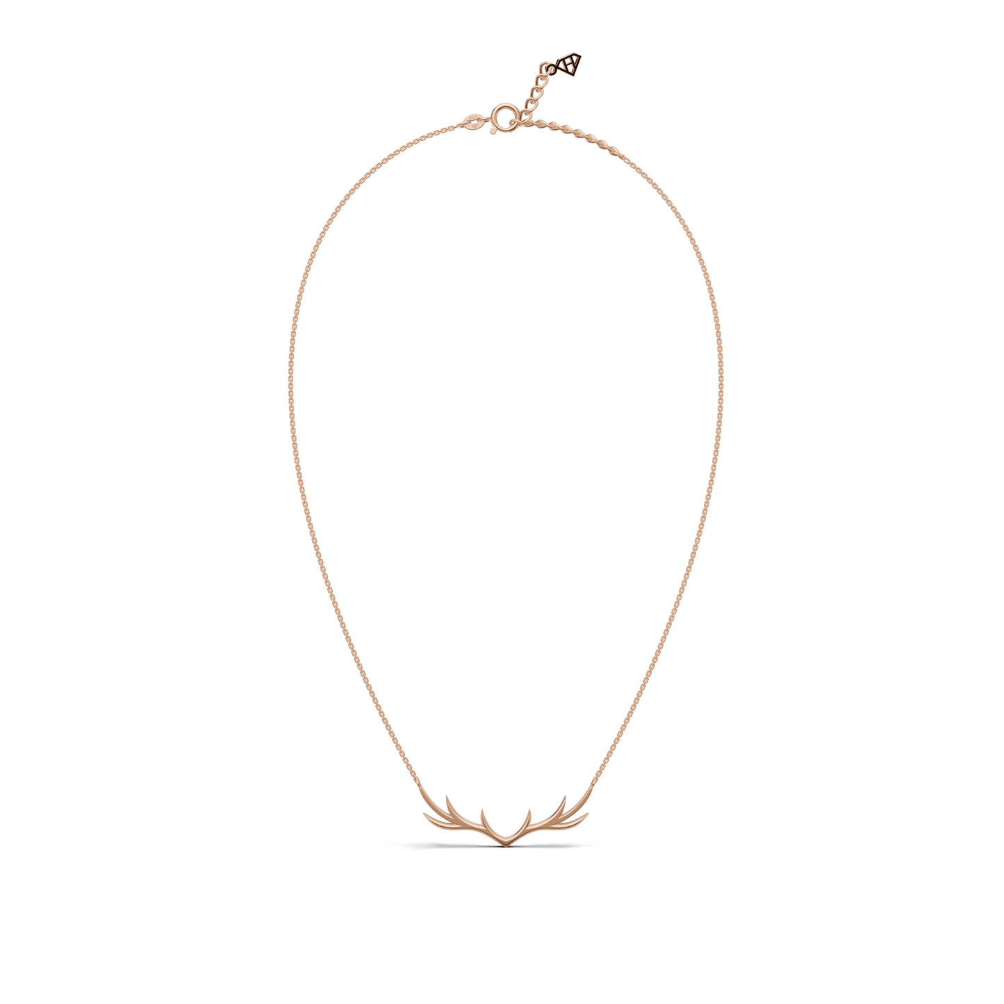 Solid Antler Necklace