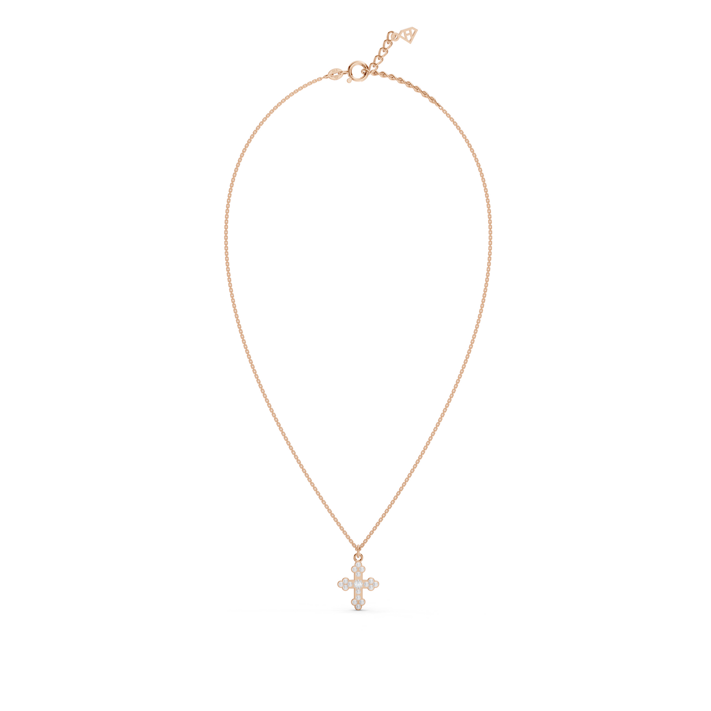 Pearl Cross necklace