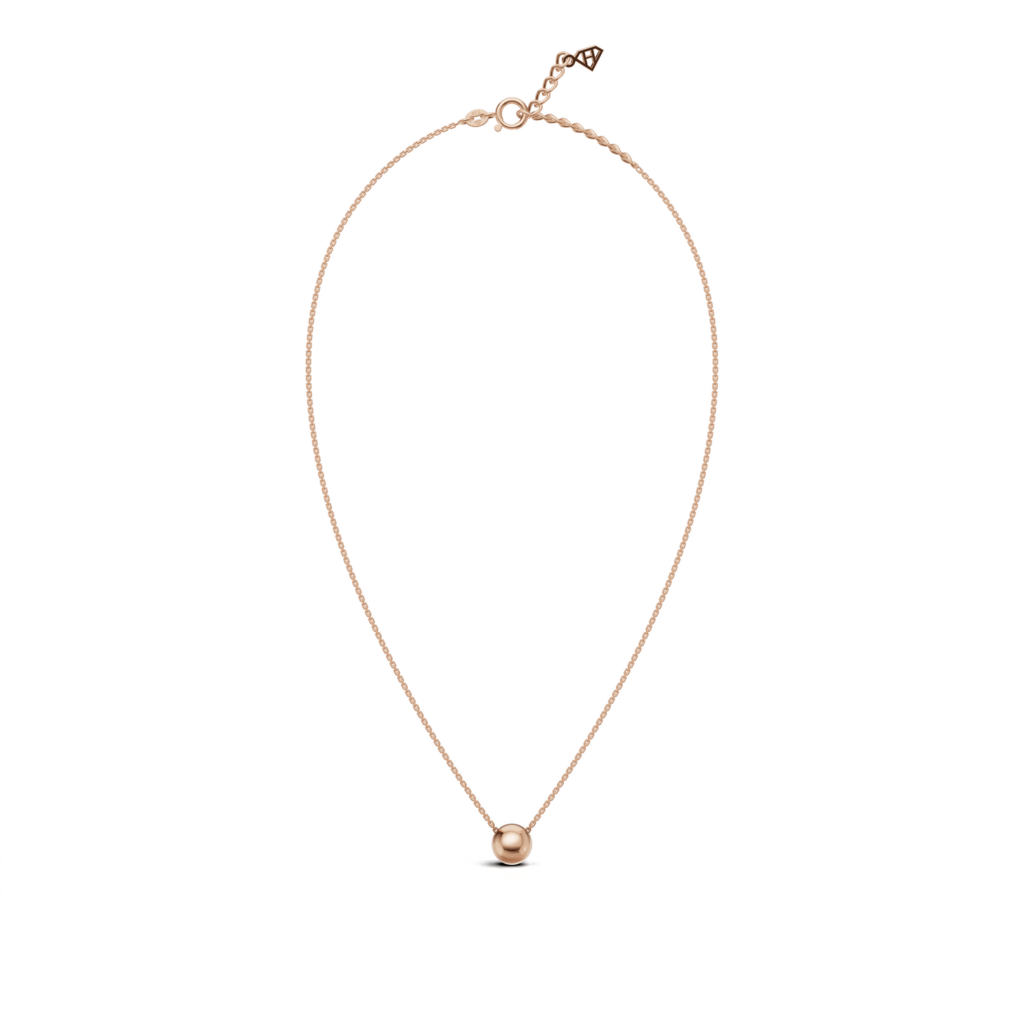 Collier à boules solides