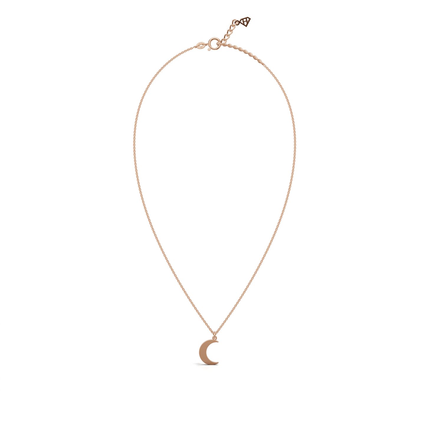 Collier Demi-Lune Solide