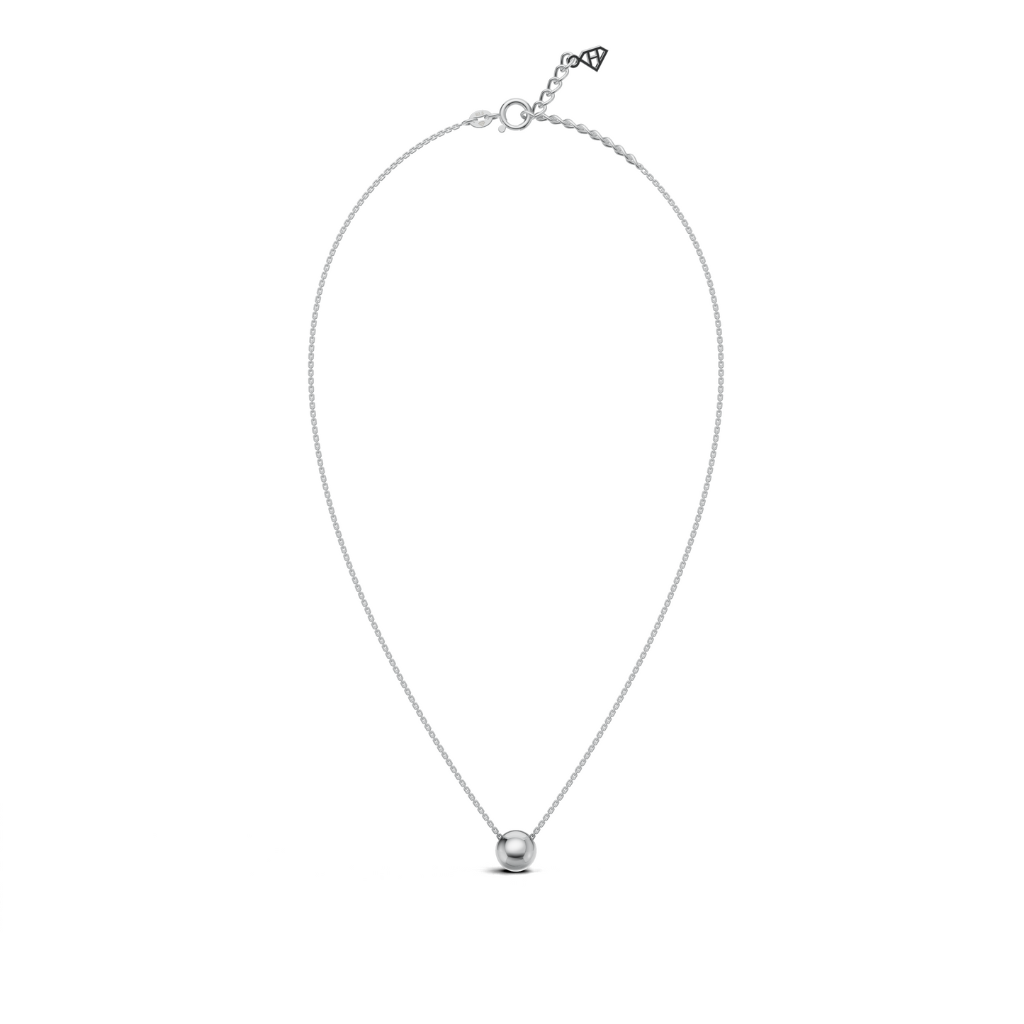 Collier à boules solides