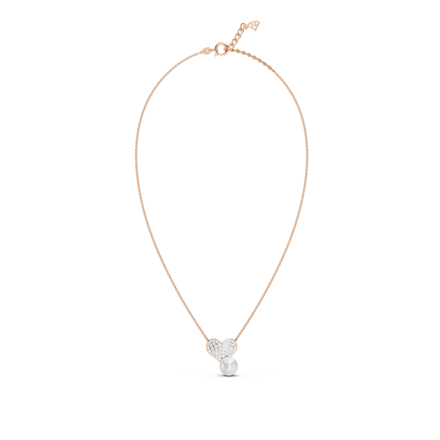 Pearl Heart Necklace