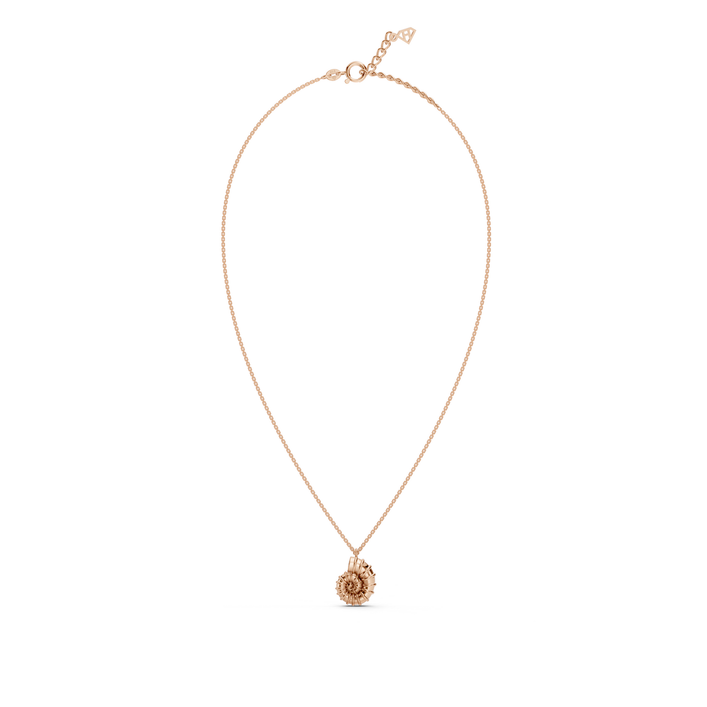 Pendentif coquillage en spirale
