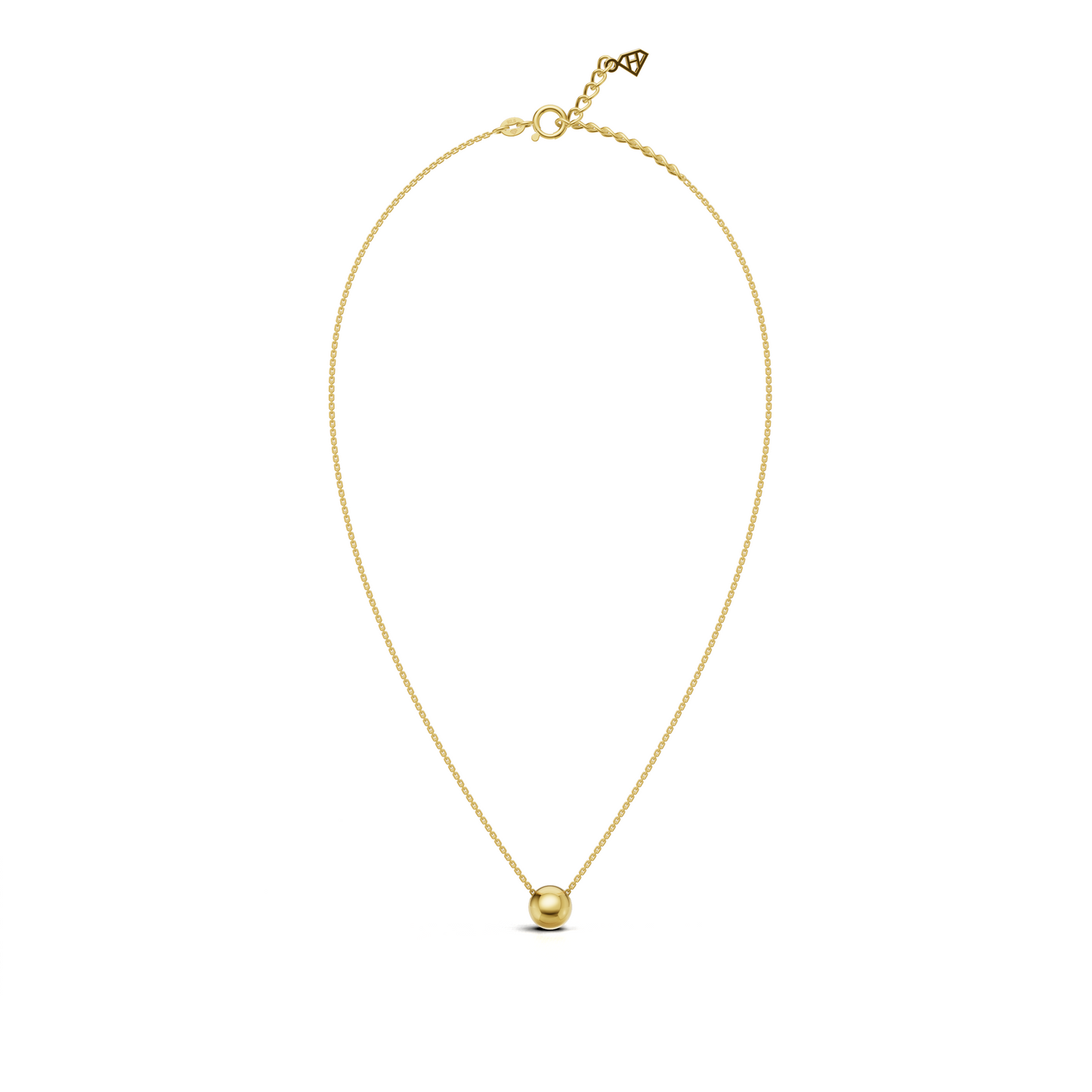 Collier à boules solides