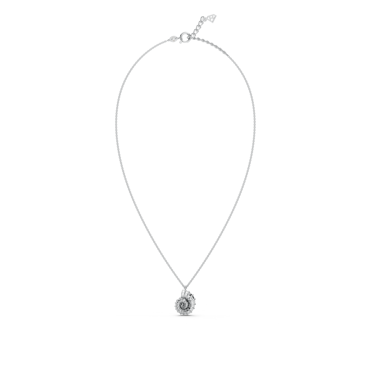 Pendentif coquillage en spirale