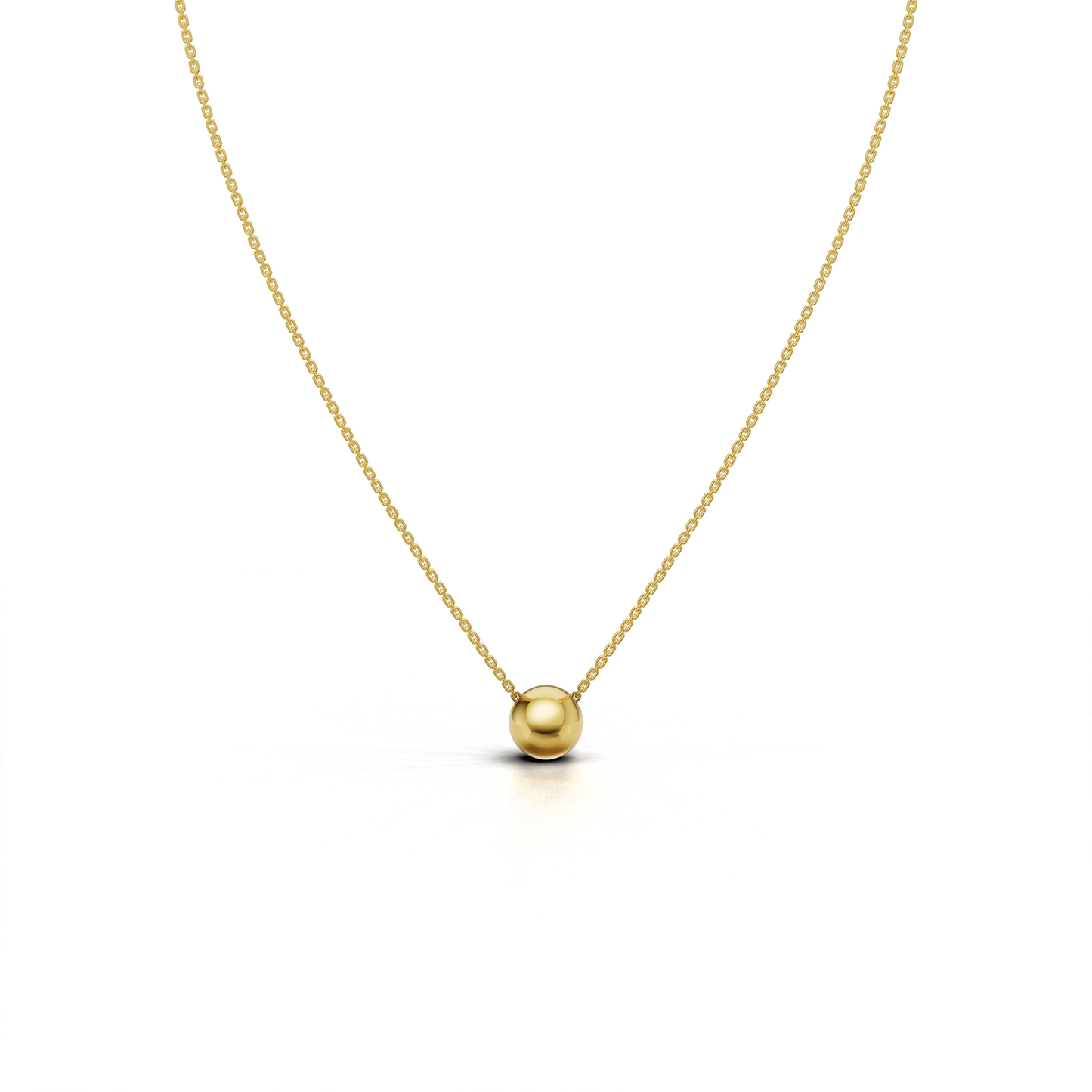 Collier à boules solides
