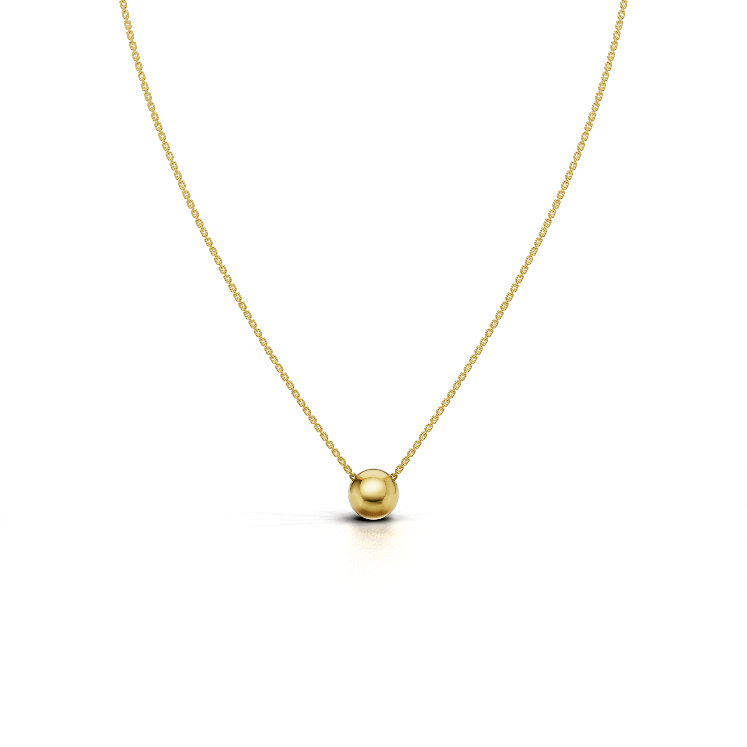 Collier à boules solides