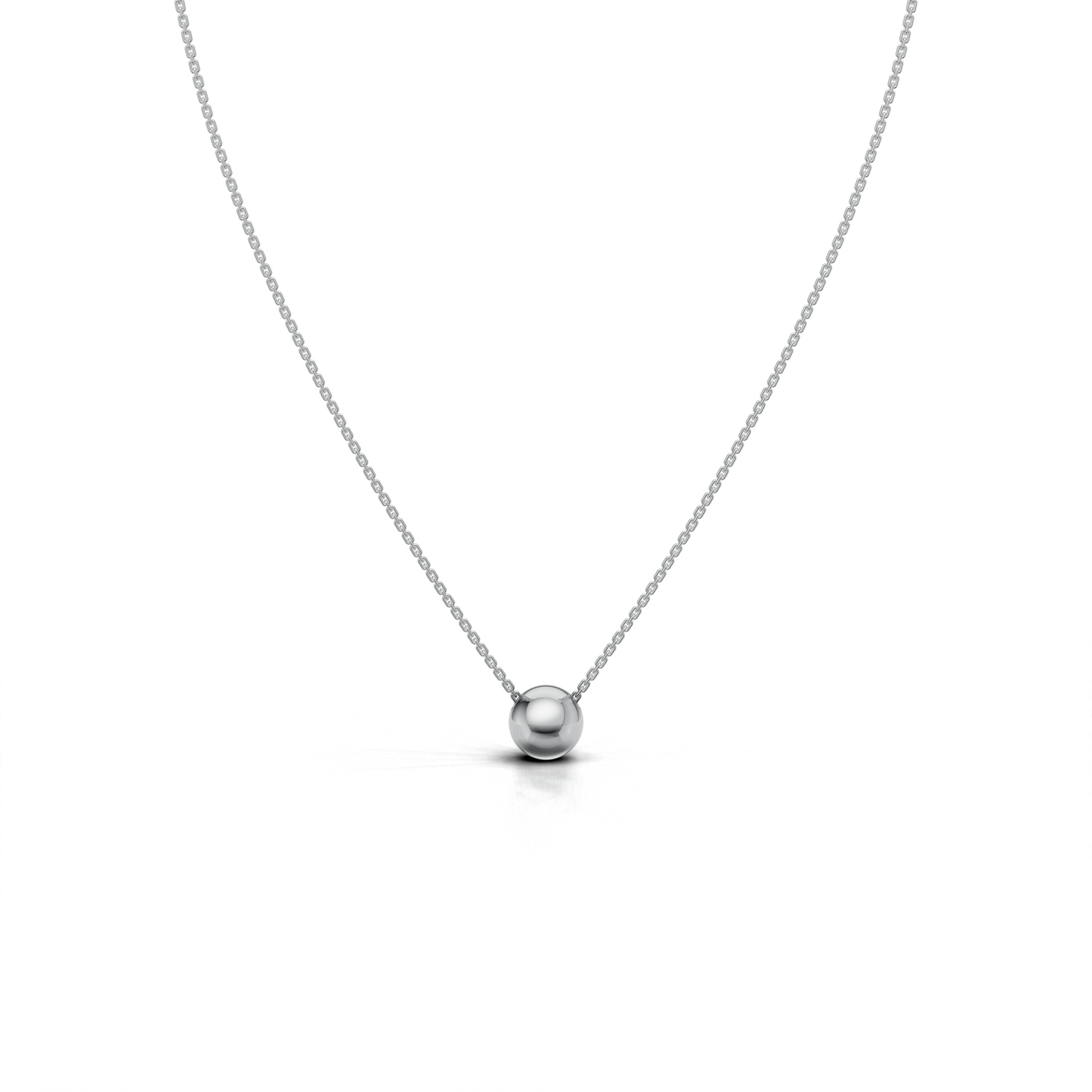 Collier à boules solides