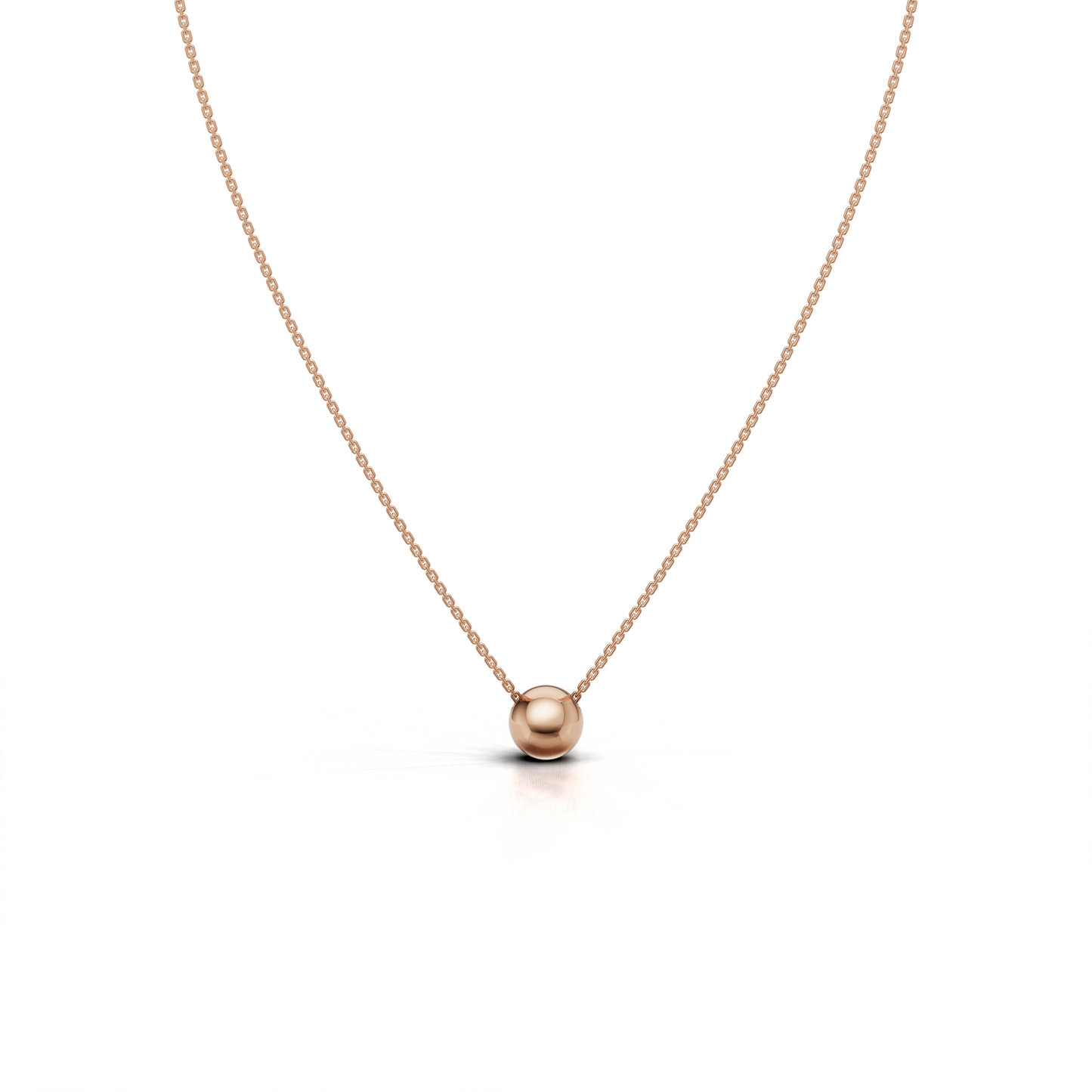 Collier à boules solides