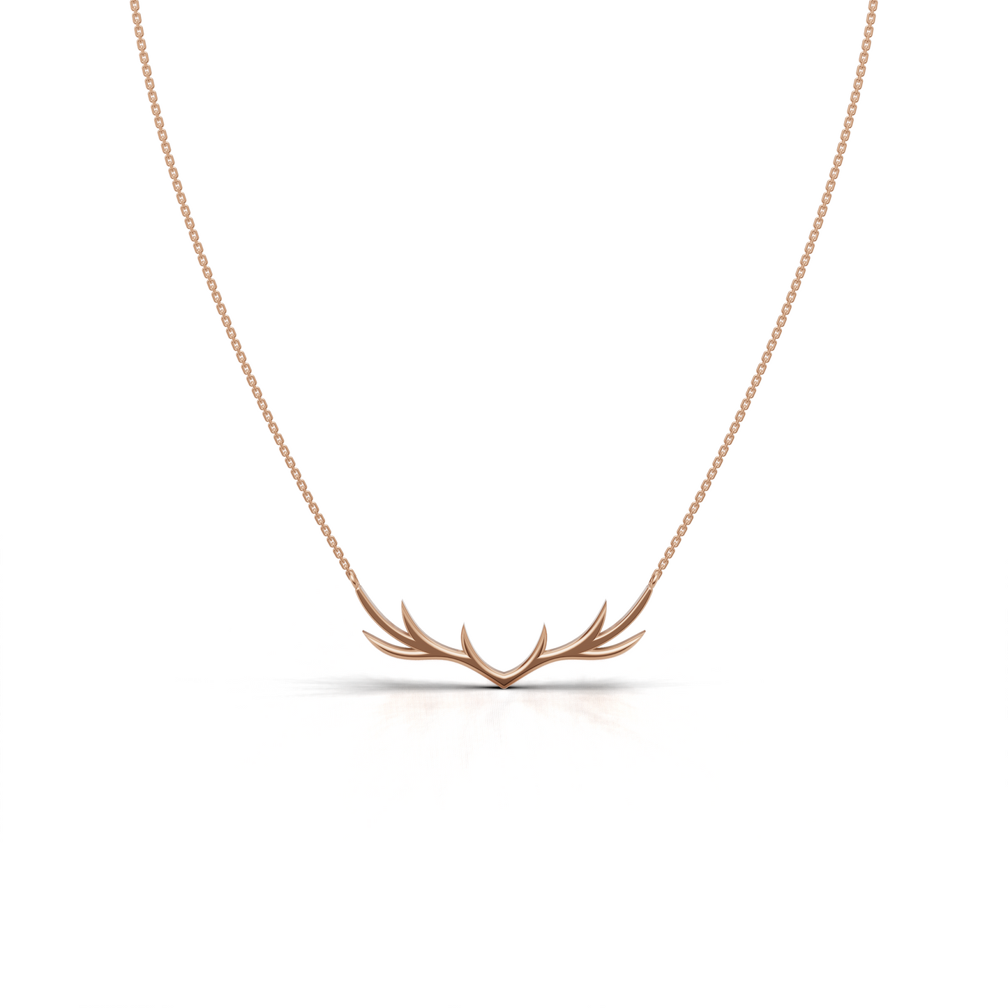 Solid Antler Necklace