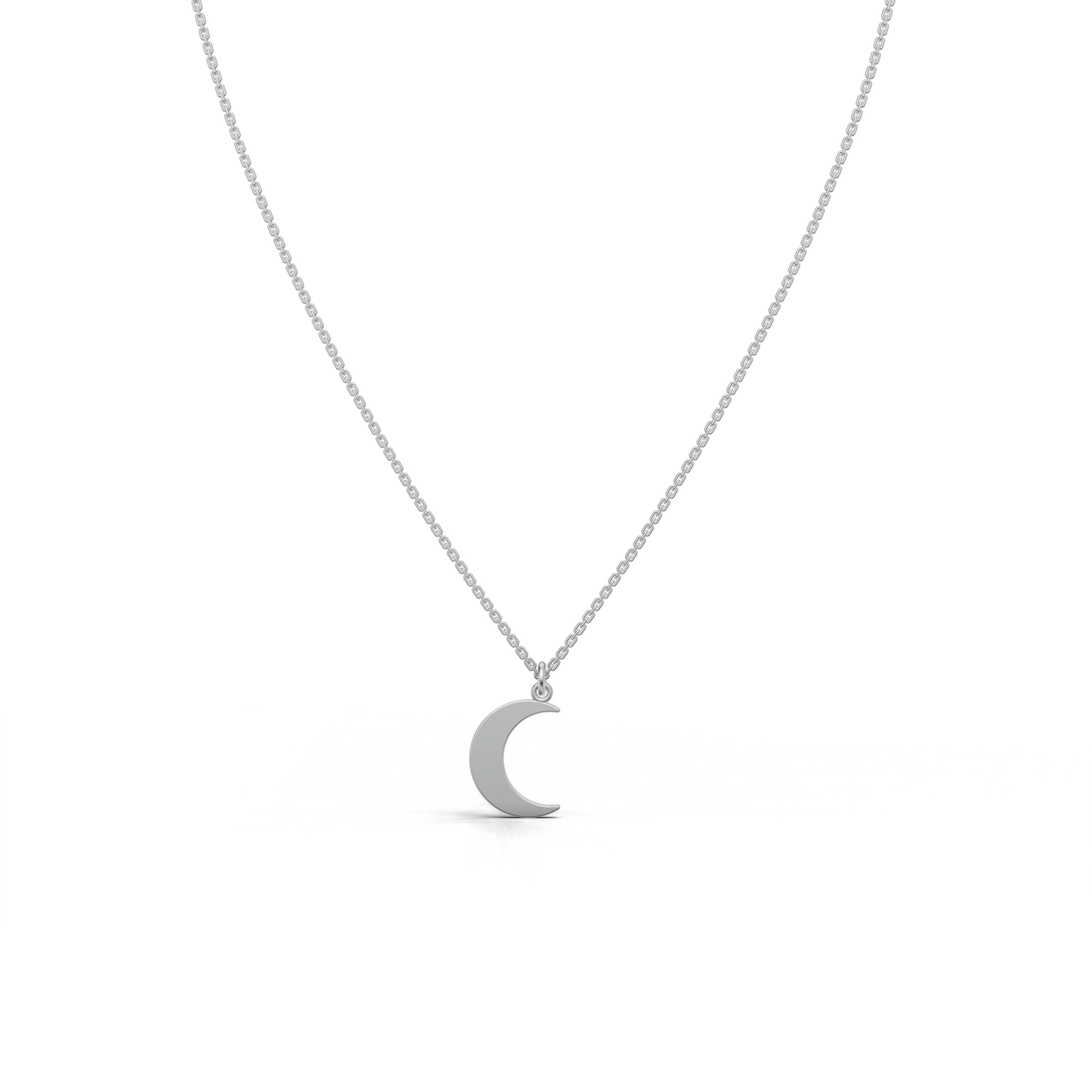 Collier Demi-Lune Solide