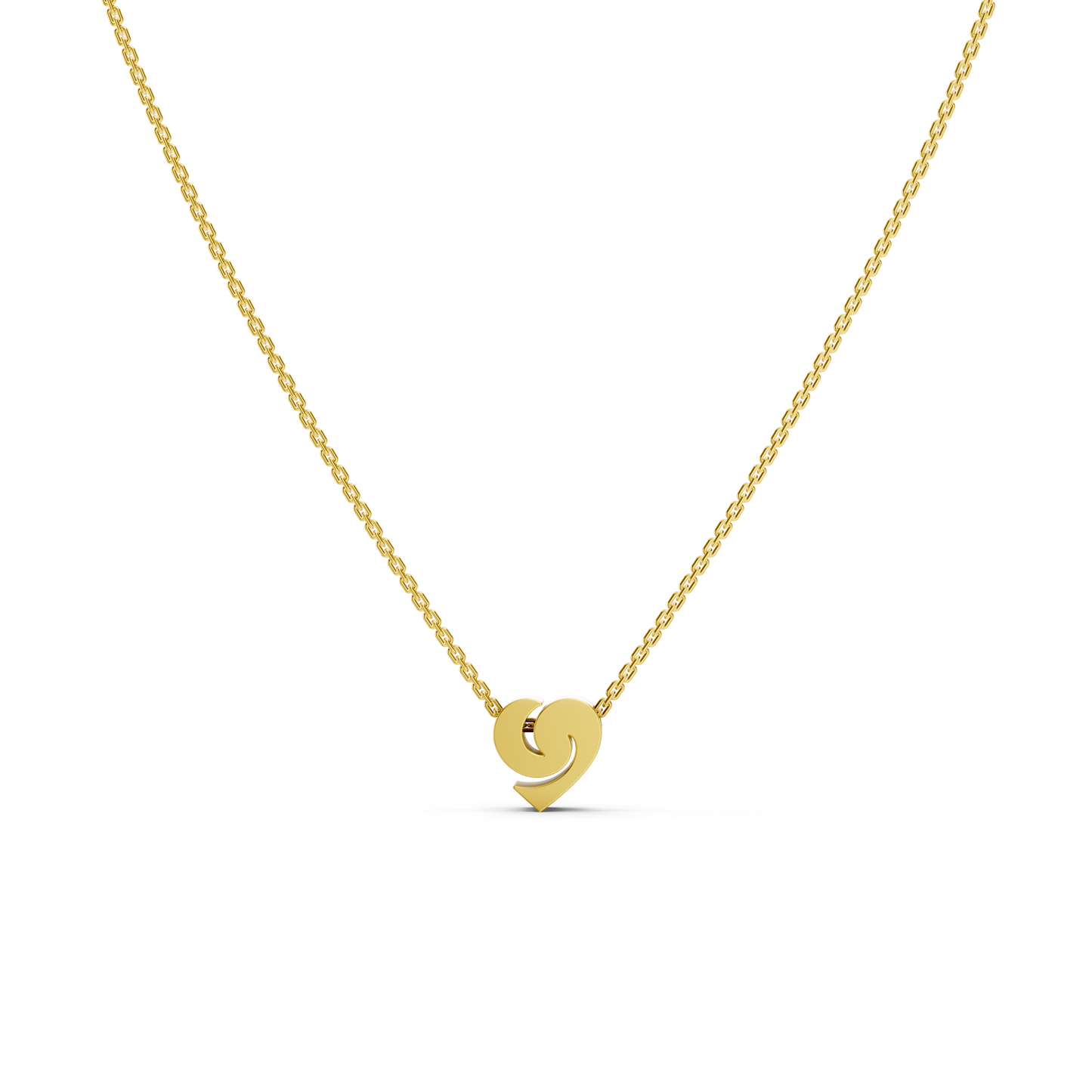 Collier Coeur Tornade