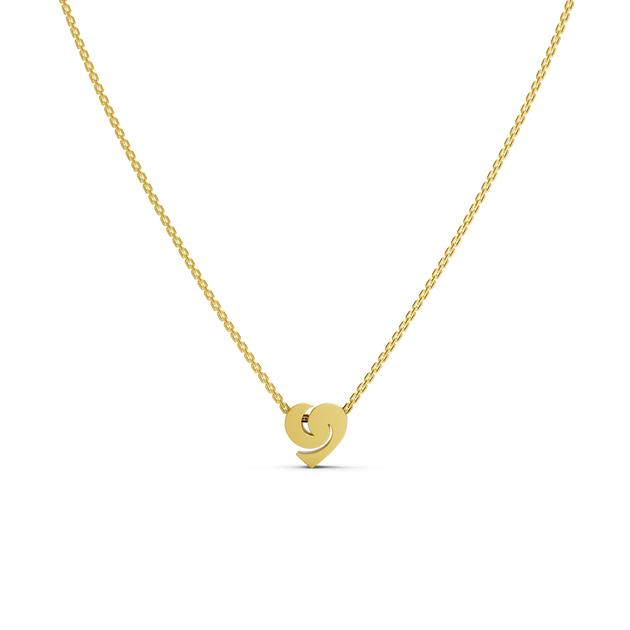 Collier Coeur Tornade