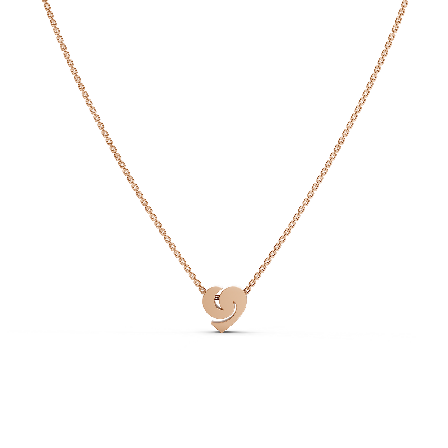 Collier Coeur Tornade
