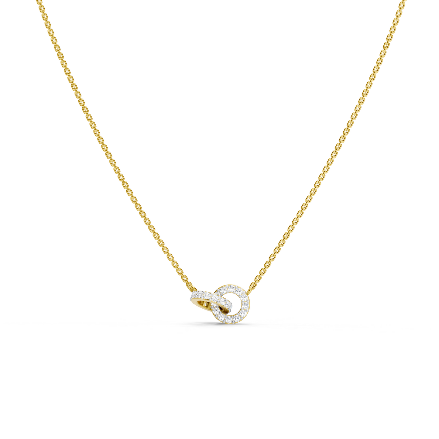 Mini Rings Hooked necklace
