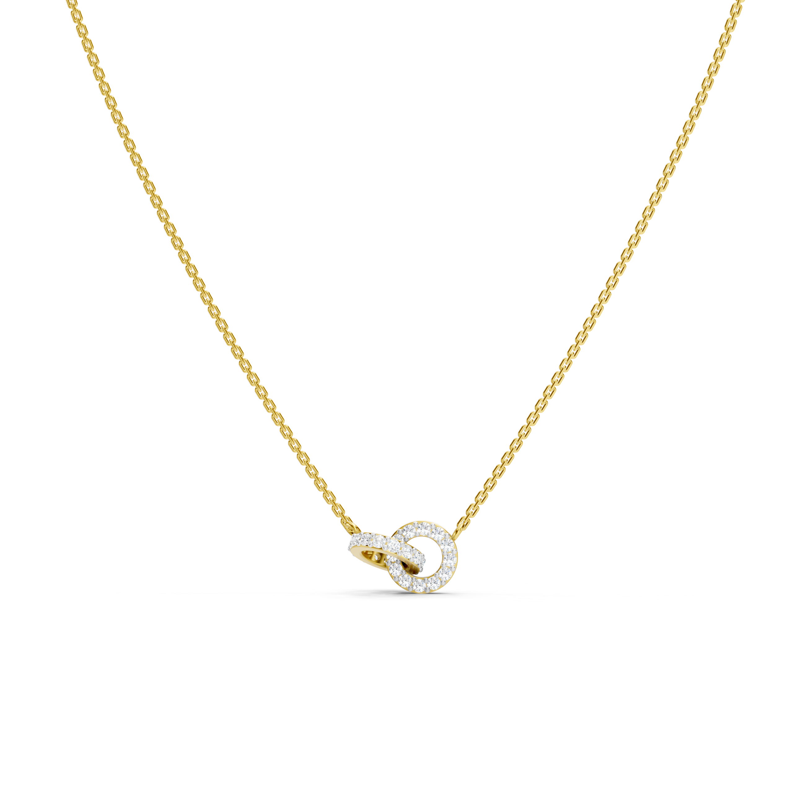 Mini Rings Hooked necklace