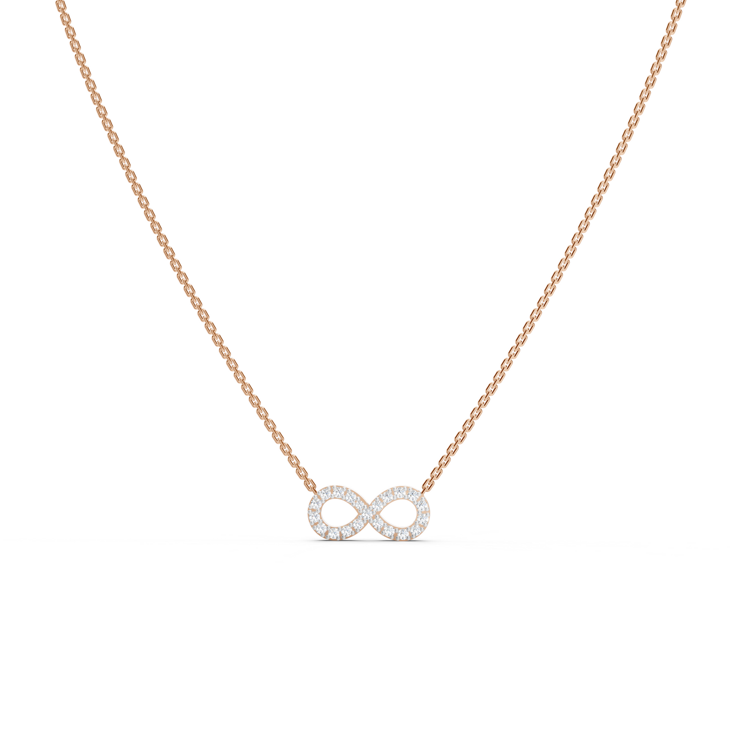 Mini collier infini