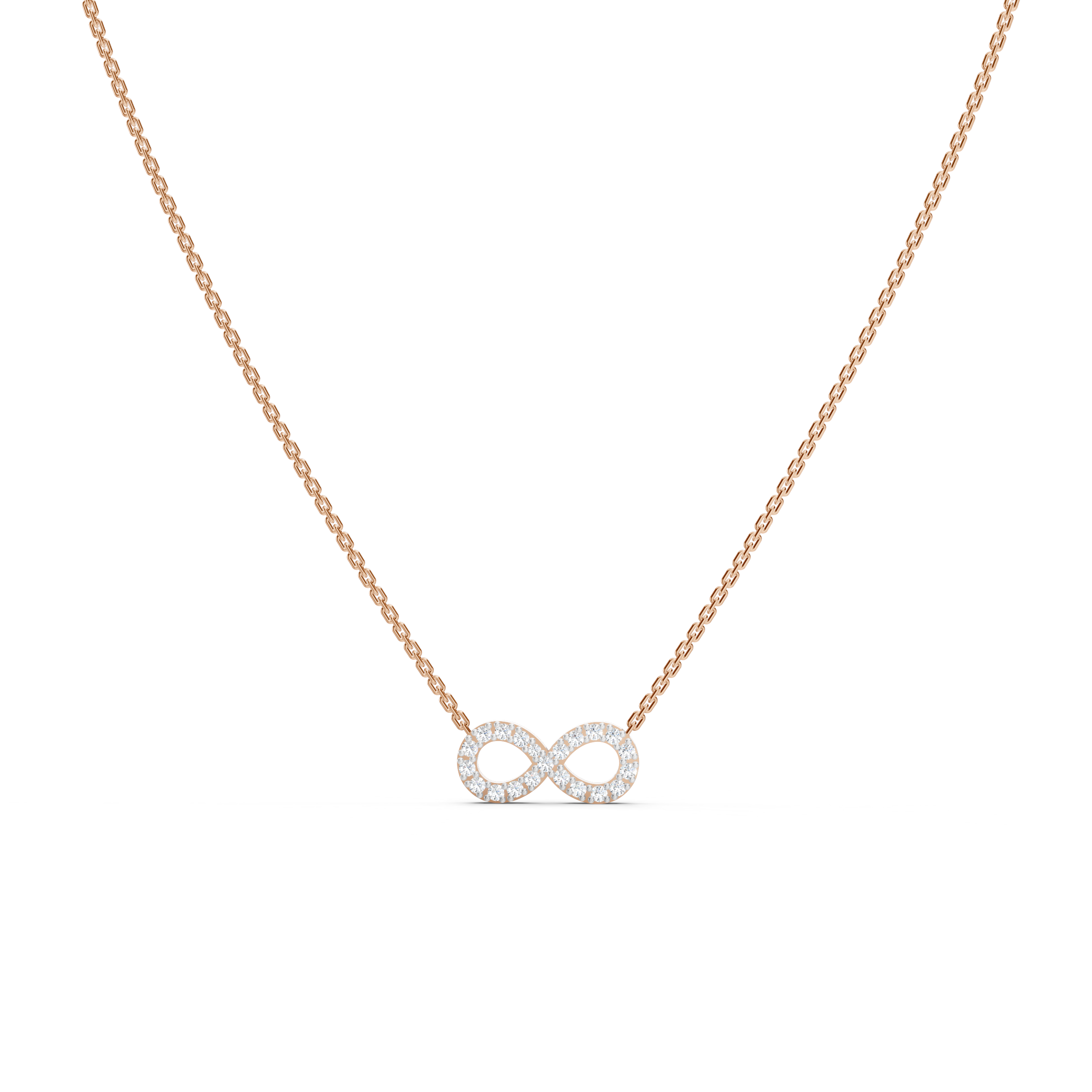 Mini collier infini