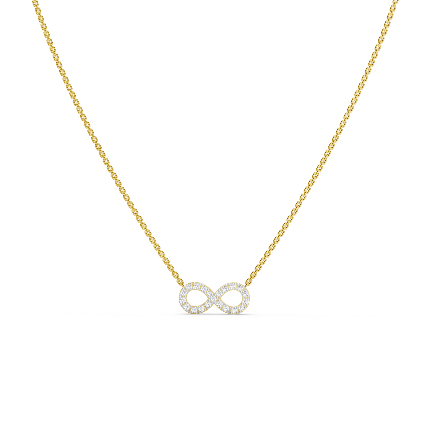 Mini collier infini
