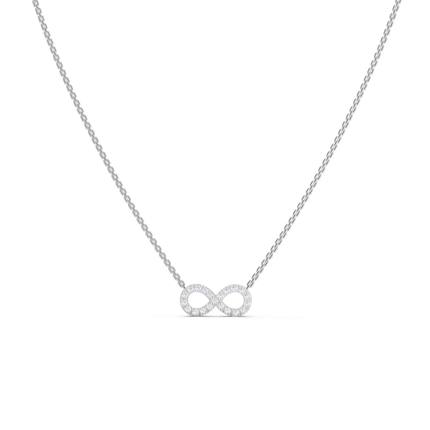 Mini collier infini