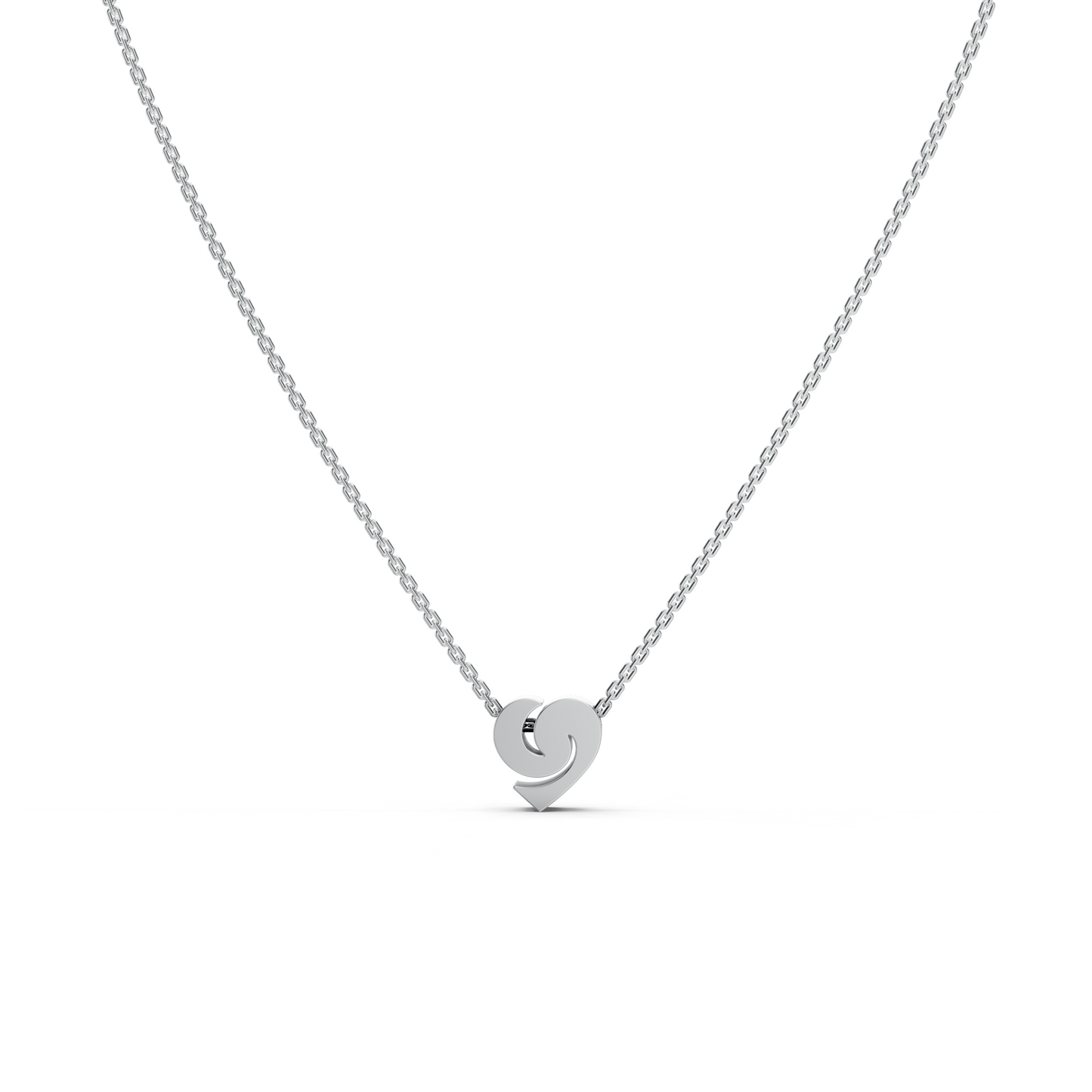 Collier Coeur Tornade