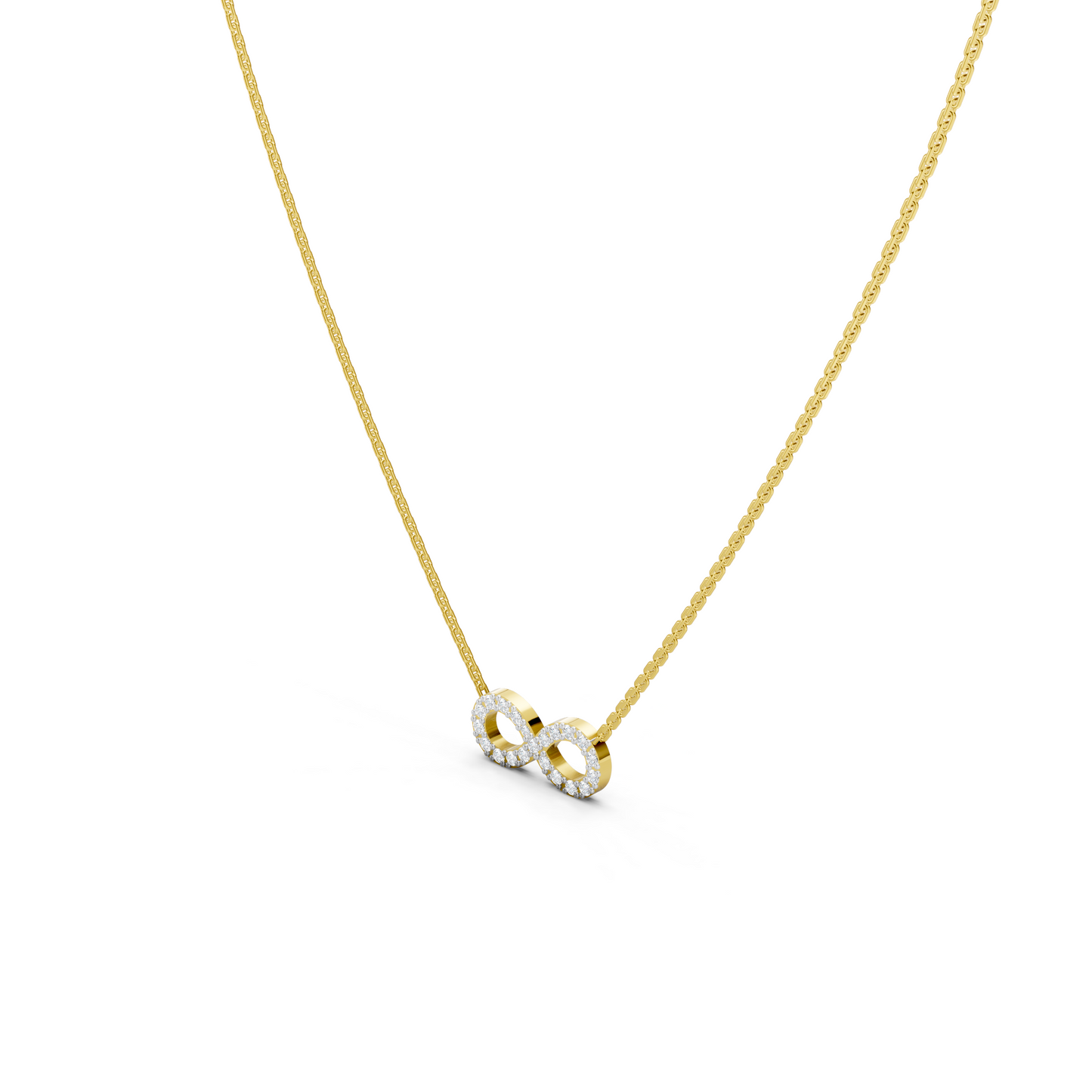 Mini collier infini