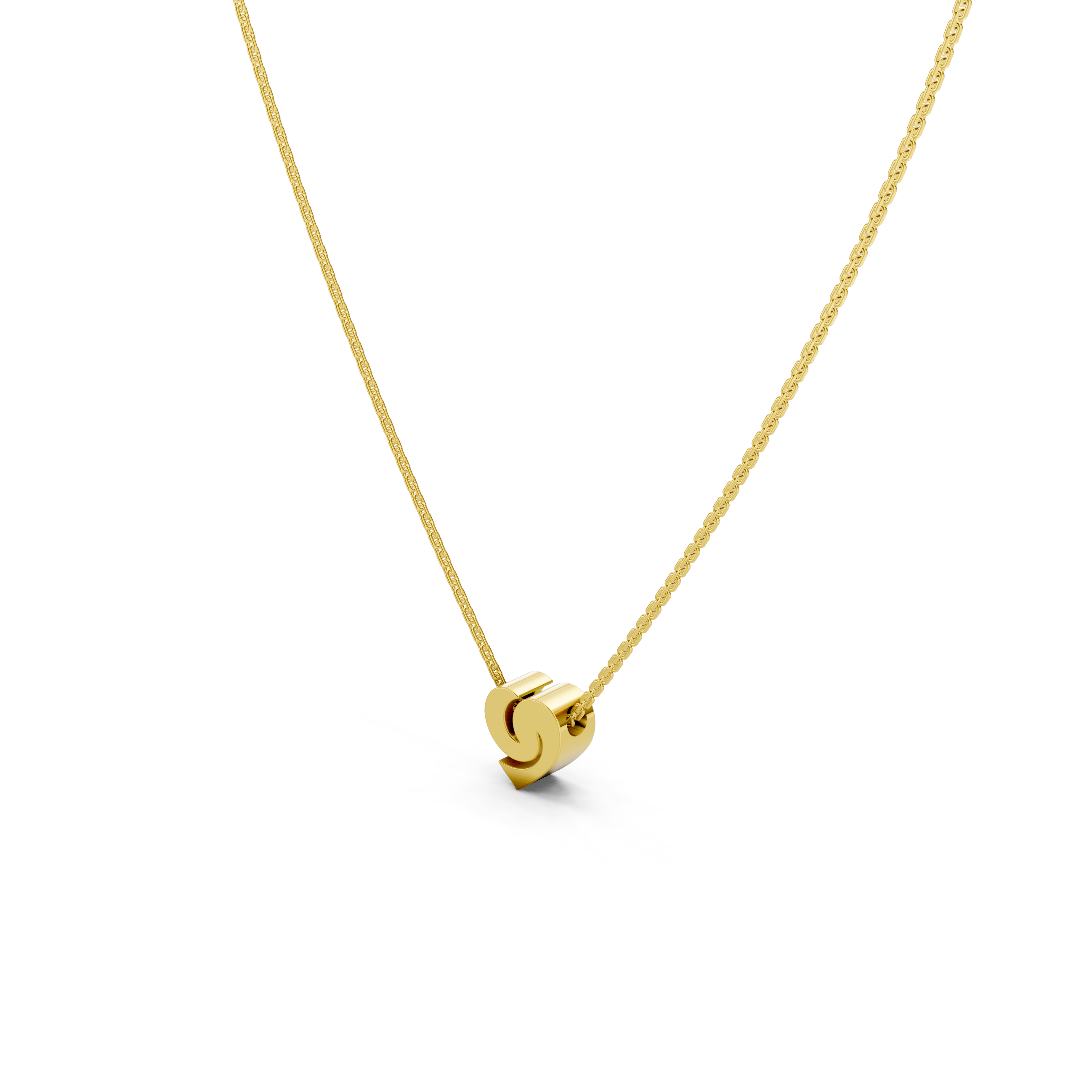 Collier Coeur Tornade