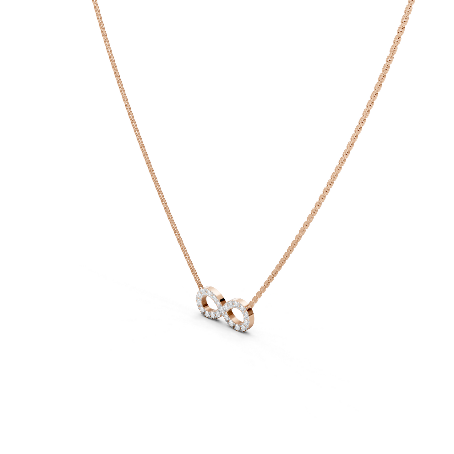 Mini collier infini