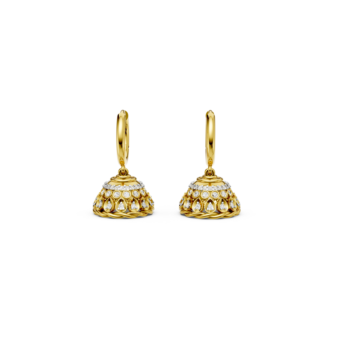 Diamond Drop Jhumka