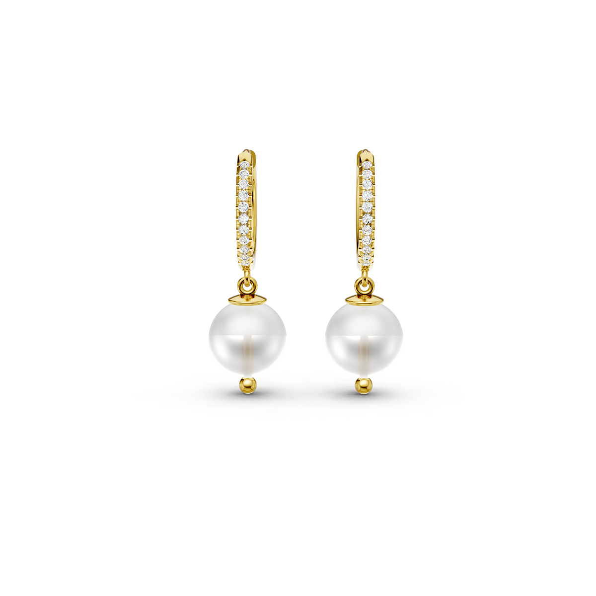 Mini Pearl Drop Earriing