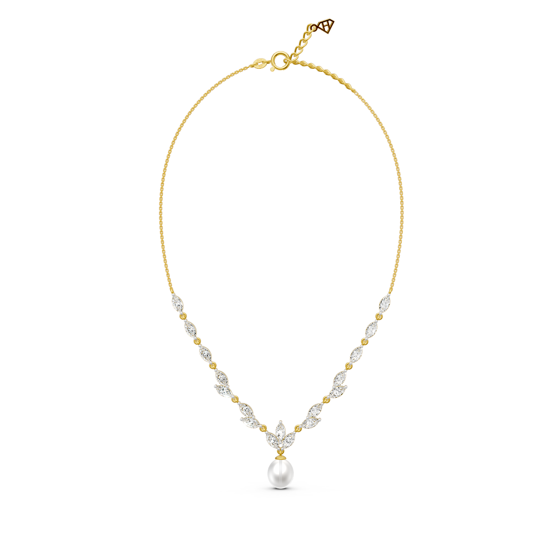 Marquise Pearl Drop Set