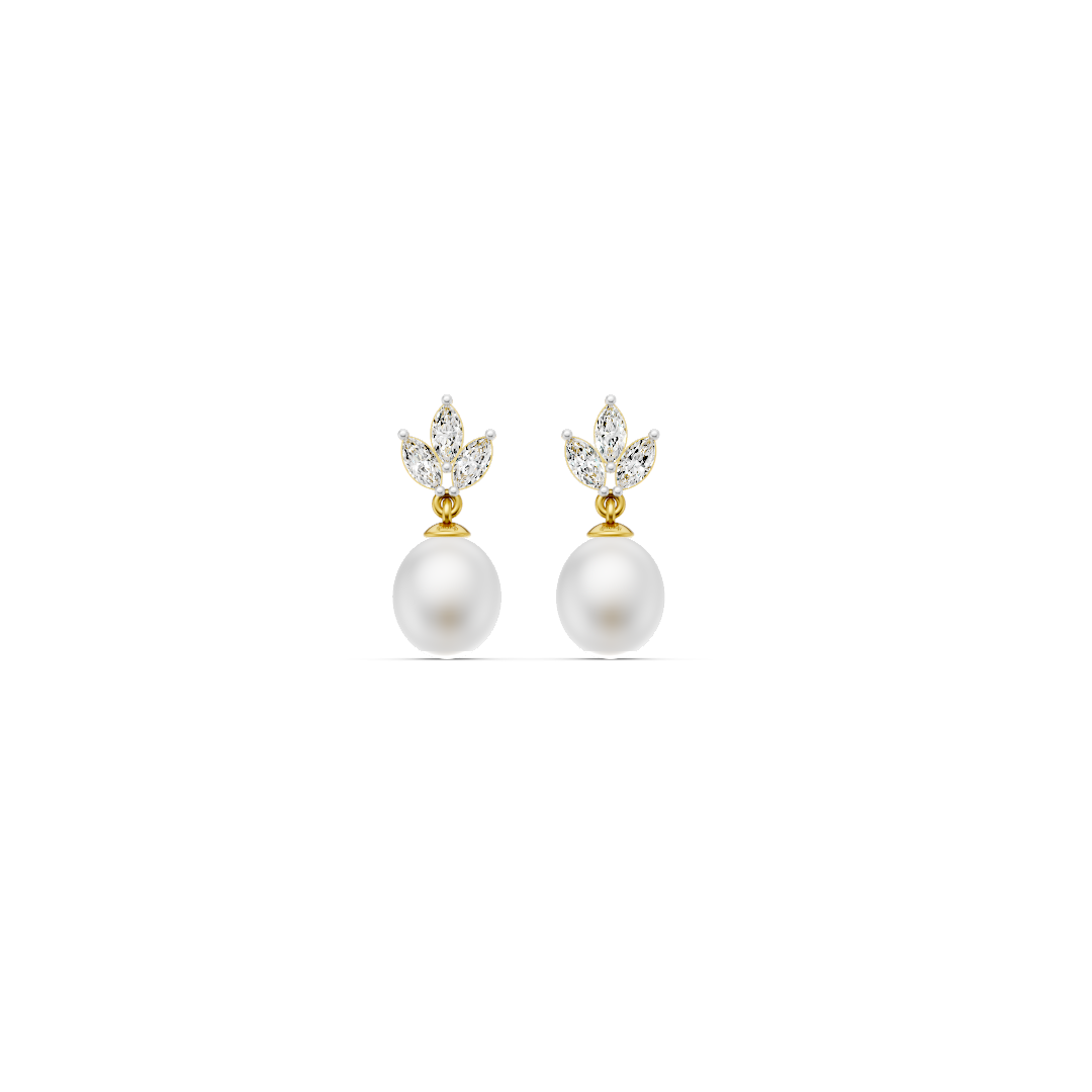 Marquise Pearl Drop Set