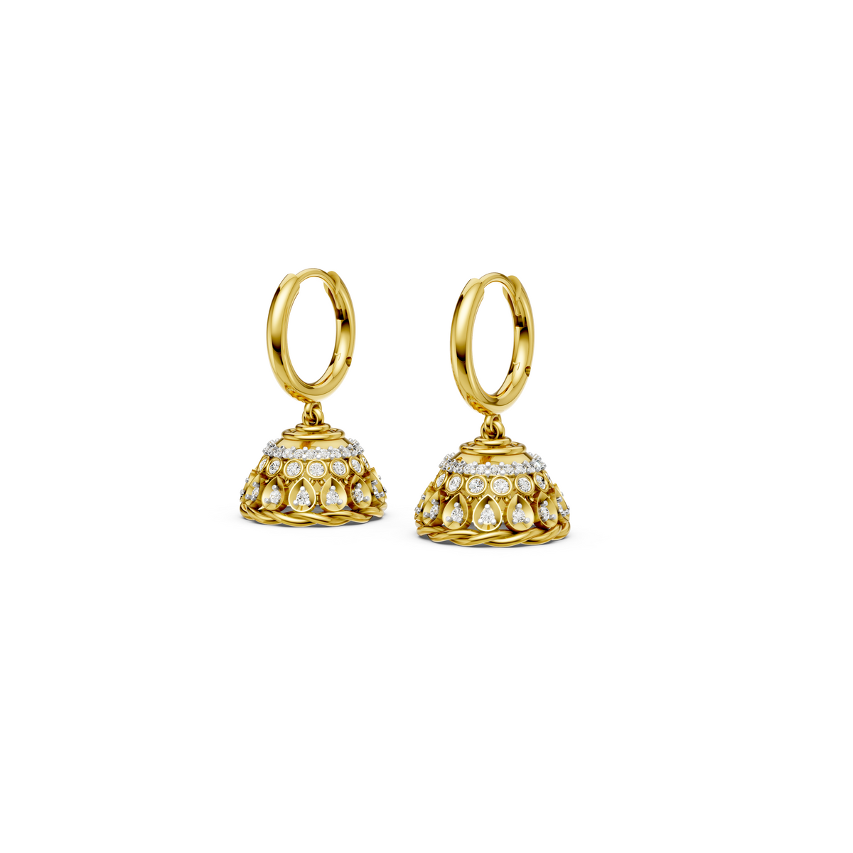 Diamond Drop Jhumka