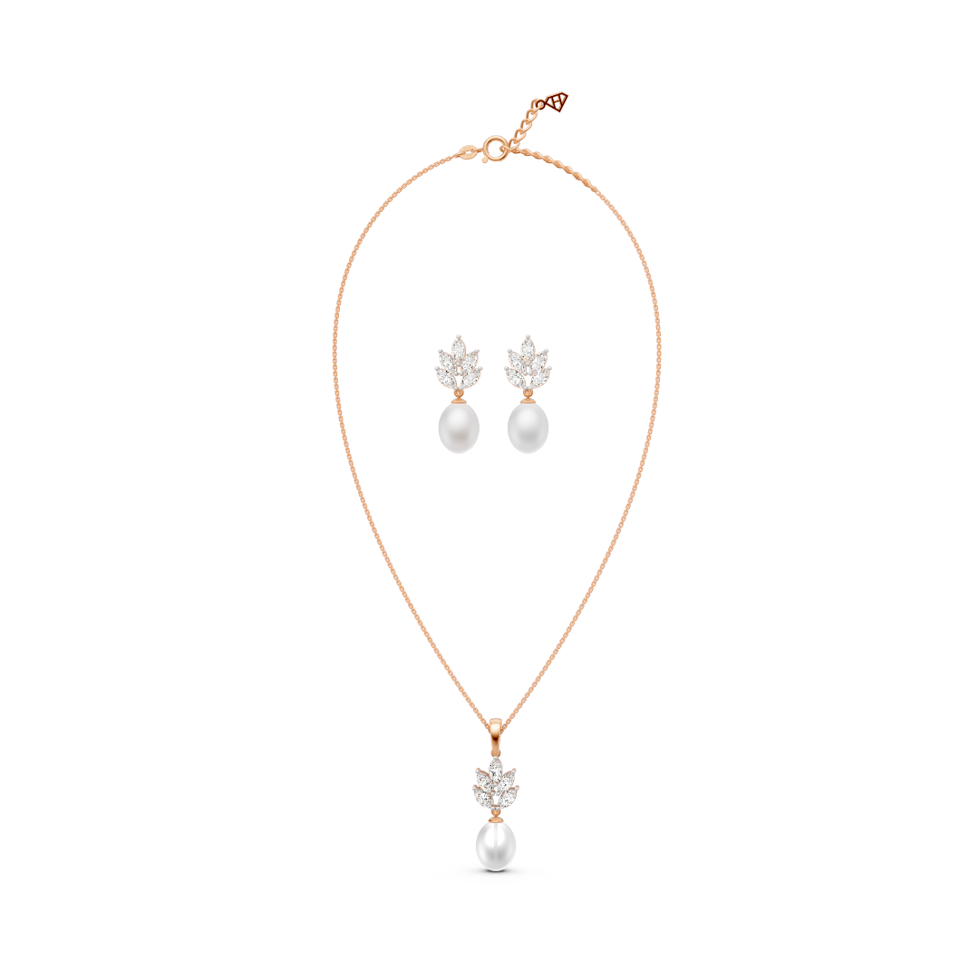 Marquise Pearl Set