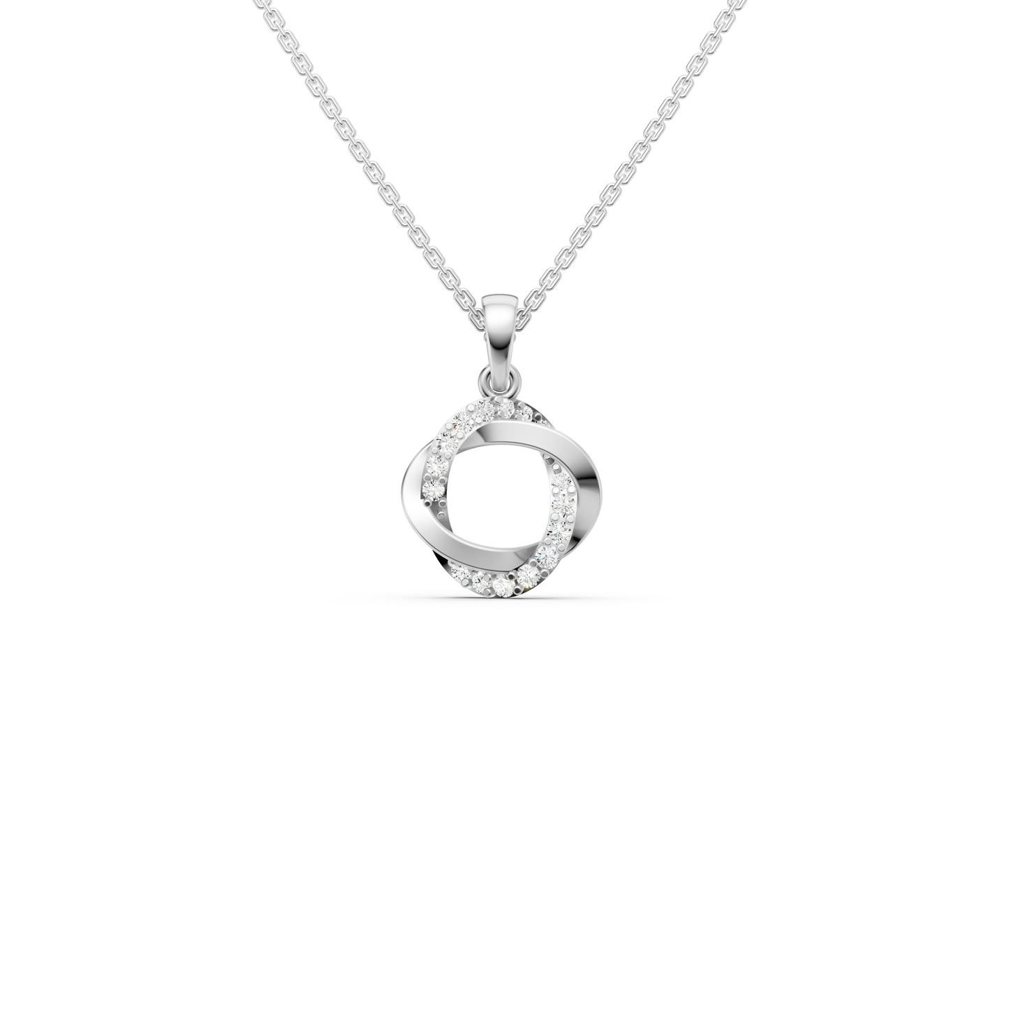 Twisted Round diamond set