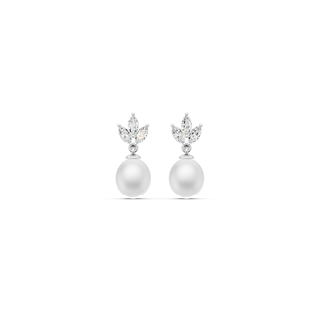 Marquise Pearl Drop Set