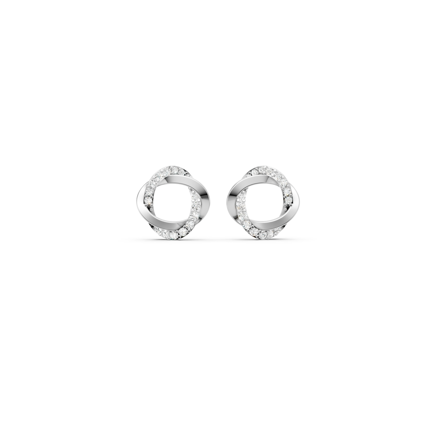 Twisted Round diamond set