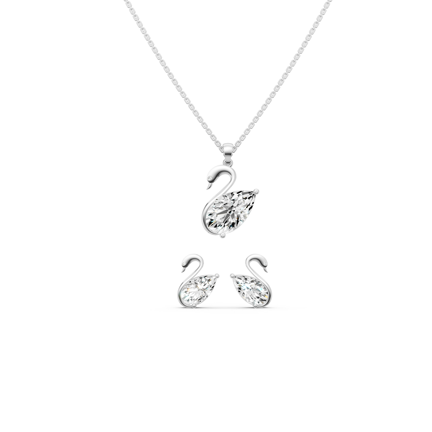 Solitaire Swan Set