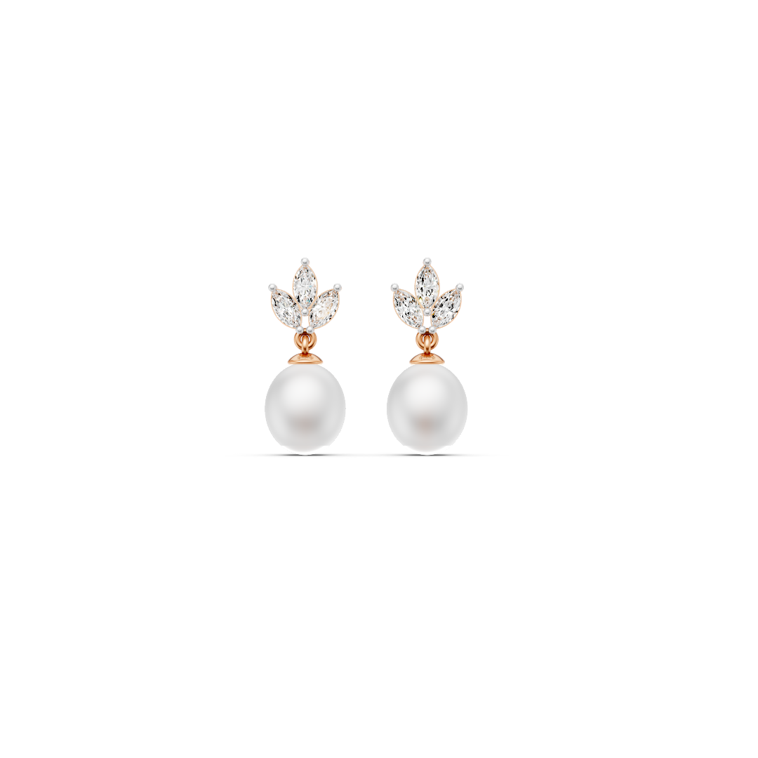 Marquise Pearl Drop Set