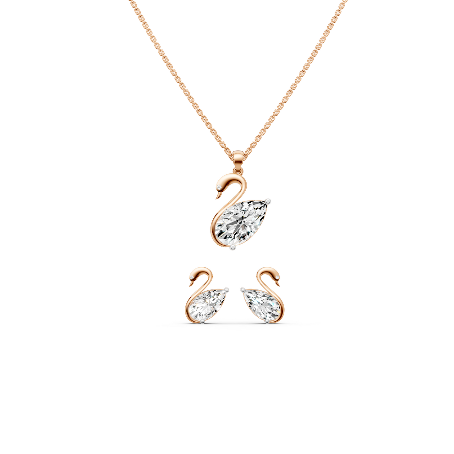 Solitaire Swan Set