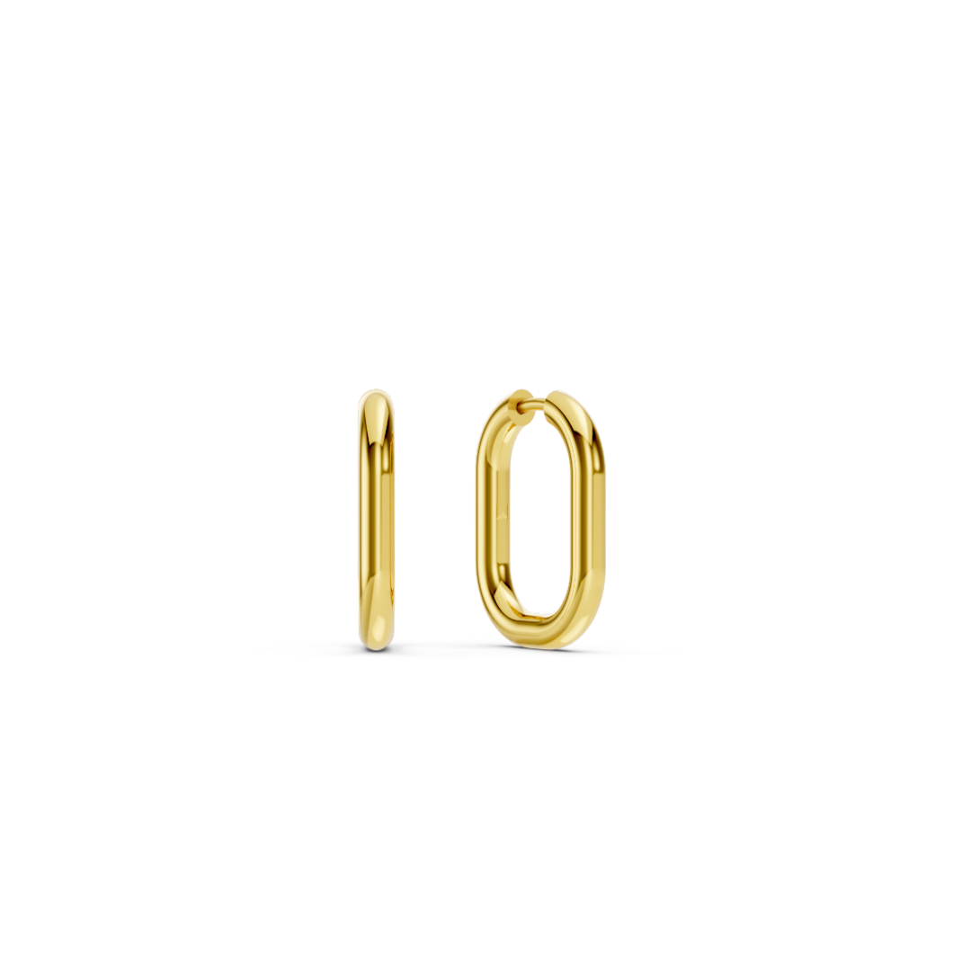 Rectangular hoop Earrings